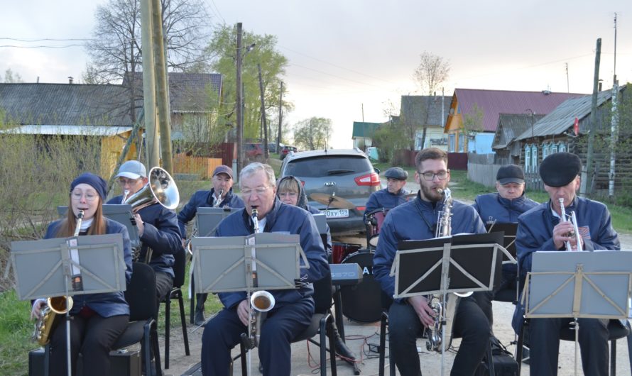 Праздничный концерт, посвященный 78-й годовщине Победы в д.Кляпово
